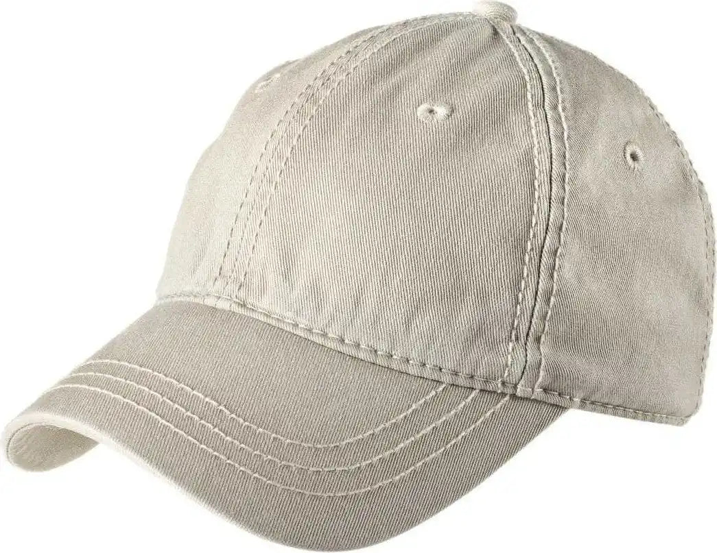 District Dt610 Thick Stitch Cap - Stone - Ivory / one Size Fits Most