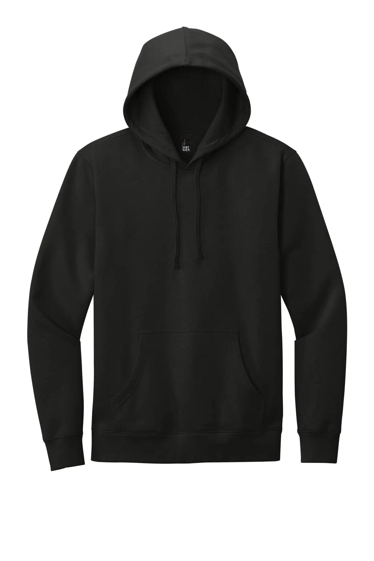 District Dt6100 V.i.t. Fleece Hoodie - Black