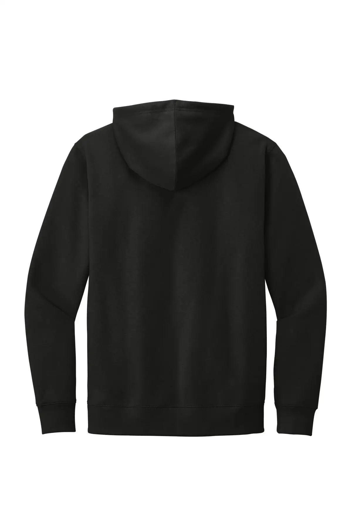 District Dt6100 V.i.t. Fleece Hoodie - Black