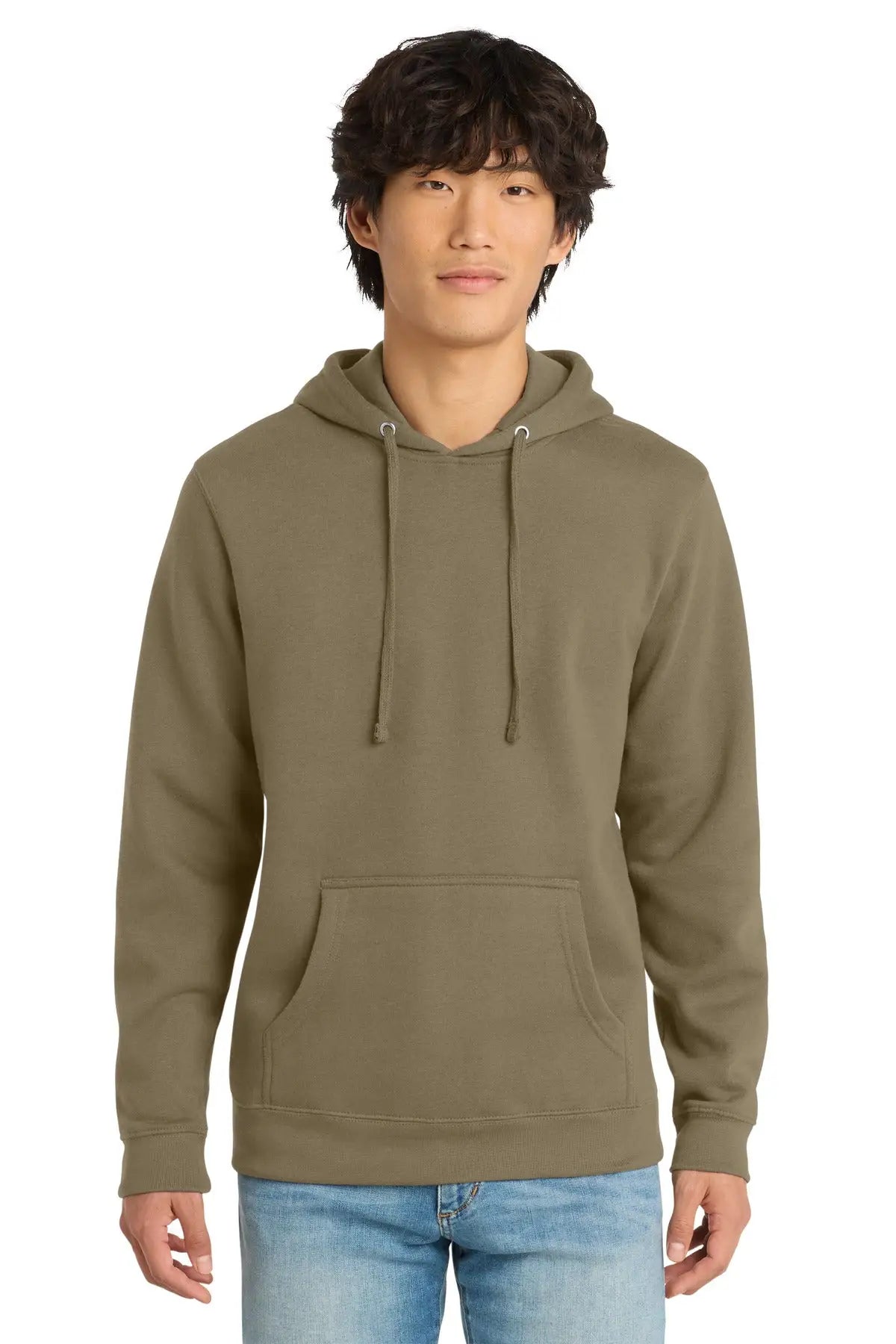 District Dt6100 V.i.t. Fleece Hoodie - Coyote Brown