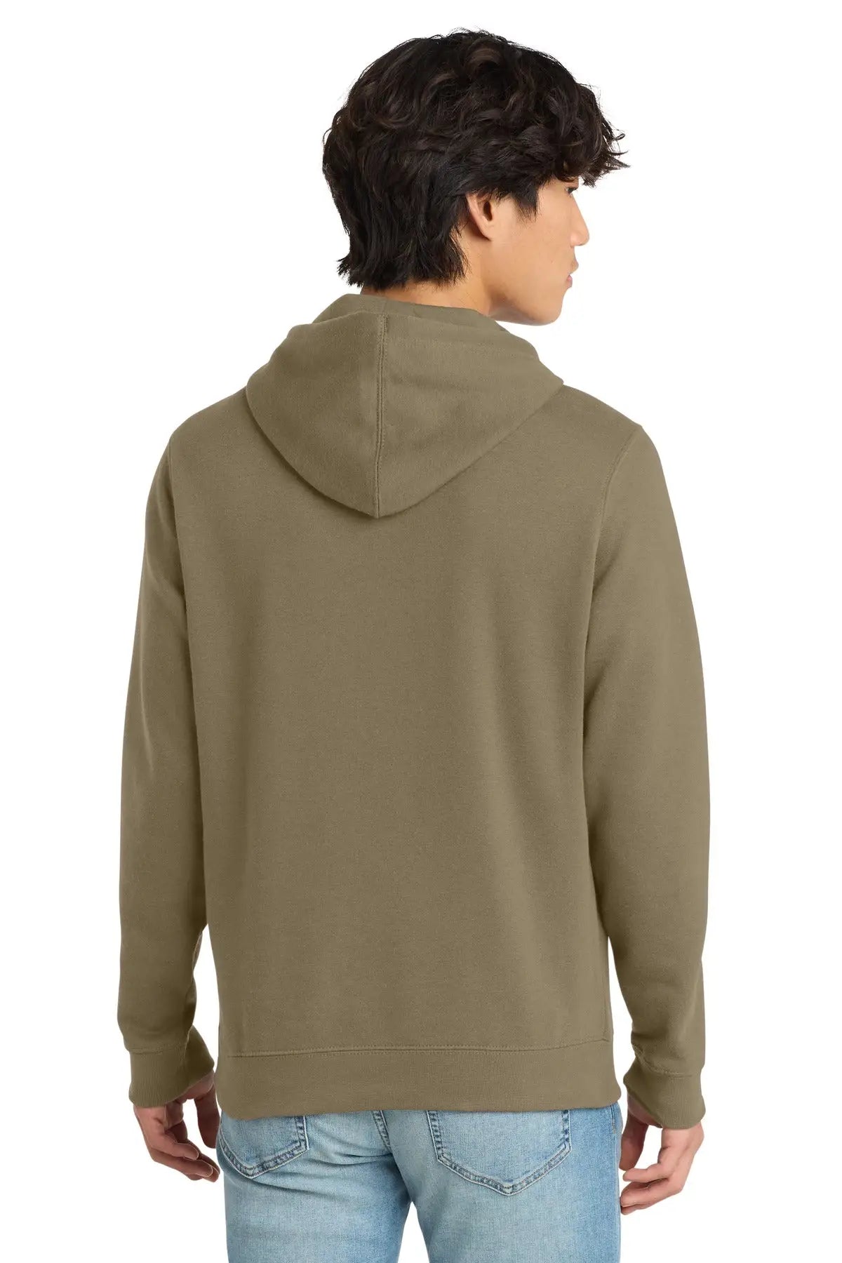 District Dt6100 V.i.t. Fleece Hoodie - Coyote Brown
