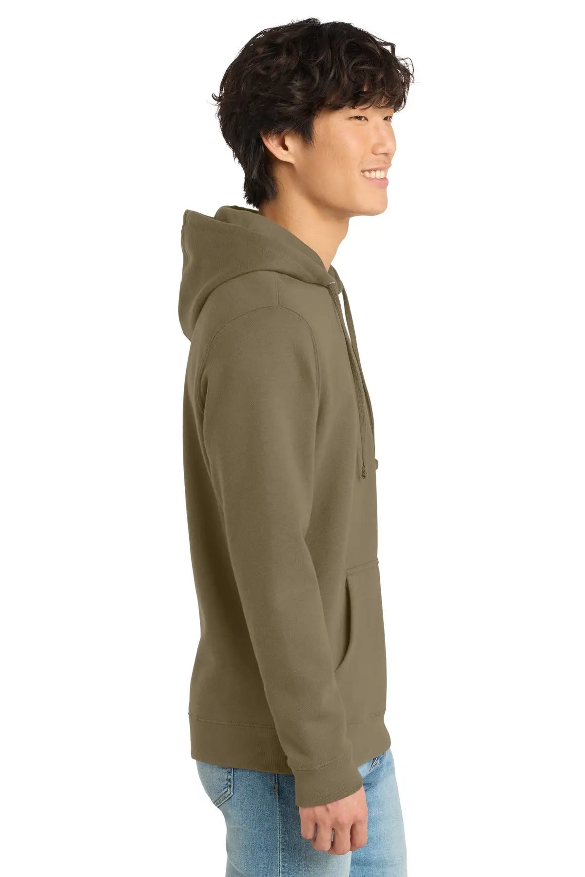 District Dt6100 V.i.t. Fleece Hoodie - Coyote Brown