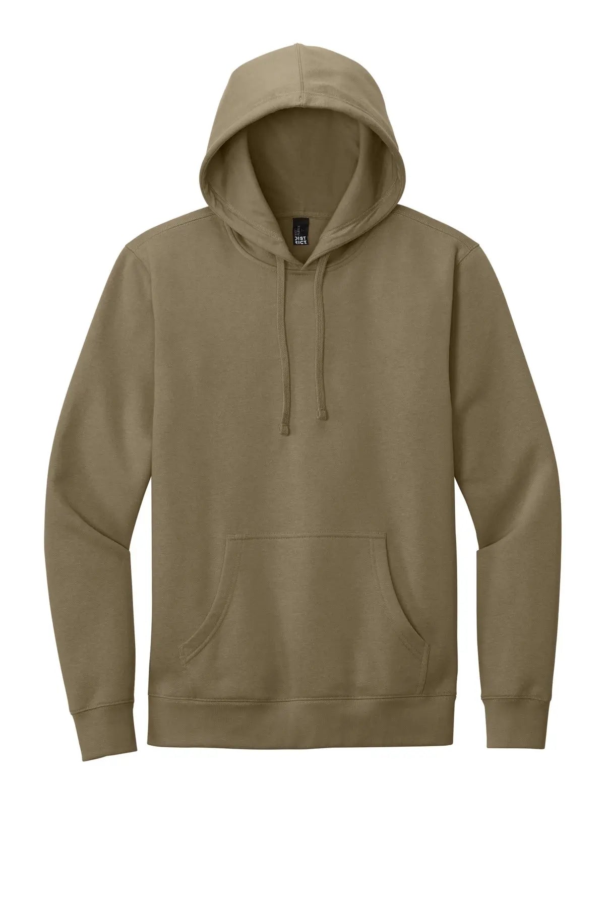 District Dt6100 V.i.t. Fleece Hoodie - Coyote Brown