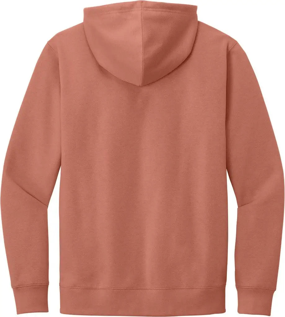 District Dt6100 V.i.t. Fleece Hoodie - Desert Rose - Adult Xs