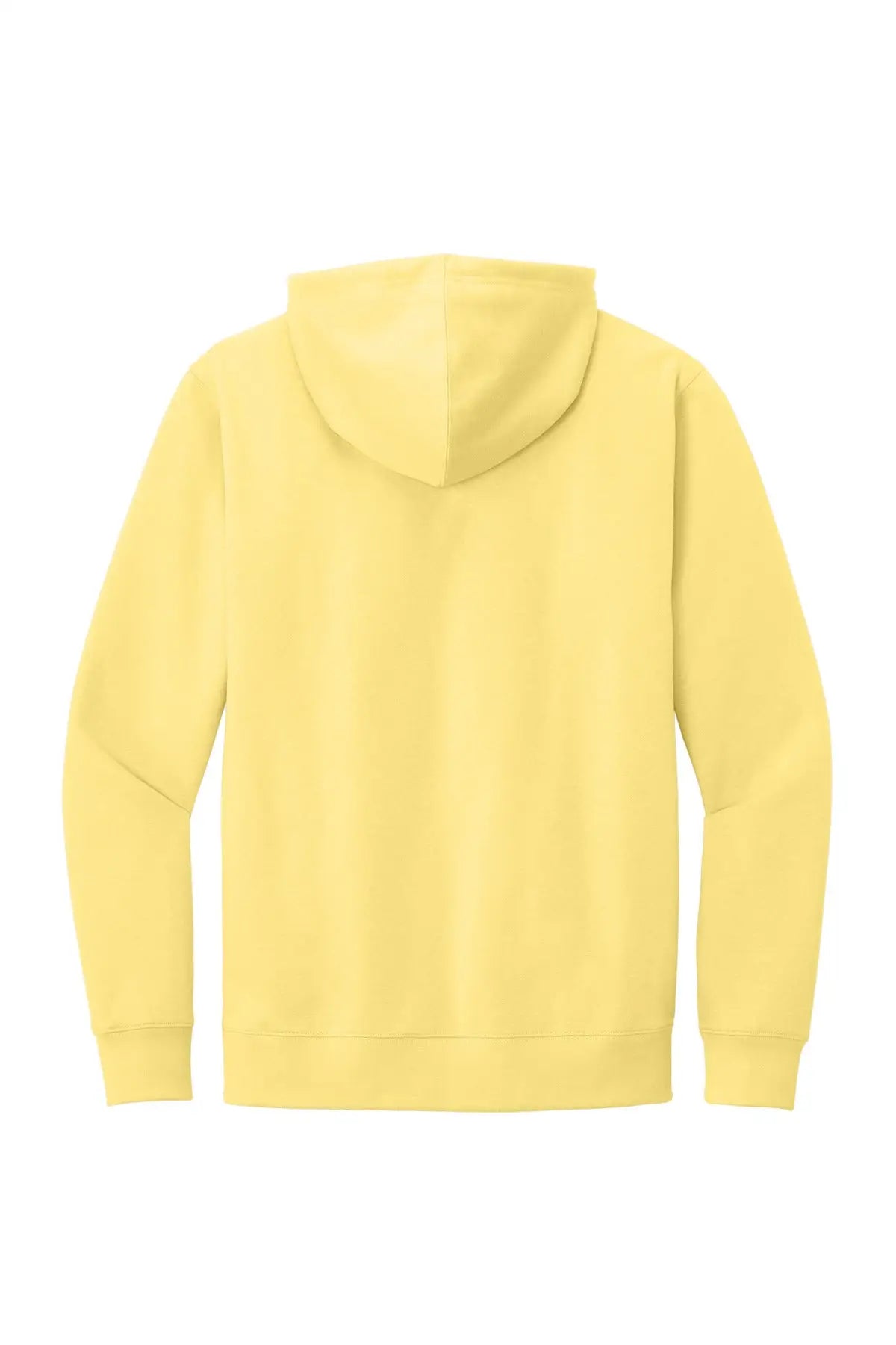 District Dt6100 V.i.t. Fleece Hoodie - Light Yellow