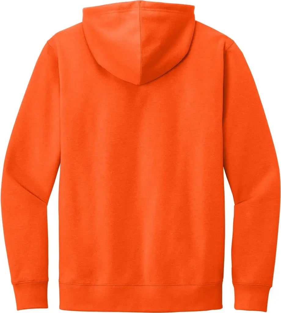 District Dt6100 V.i.t. Fleece Hoodie - S. Orange