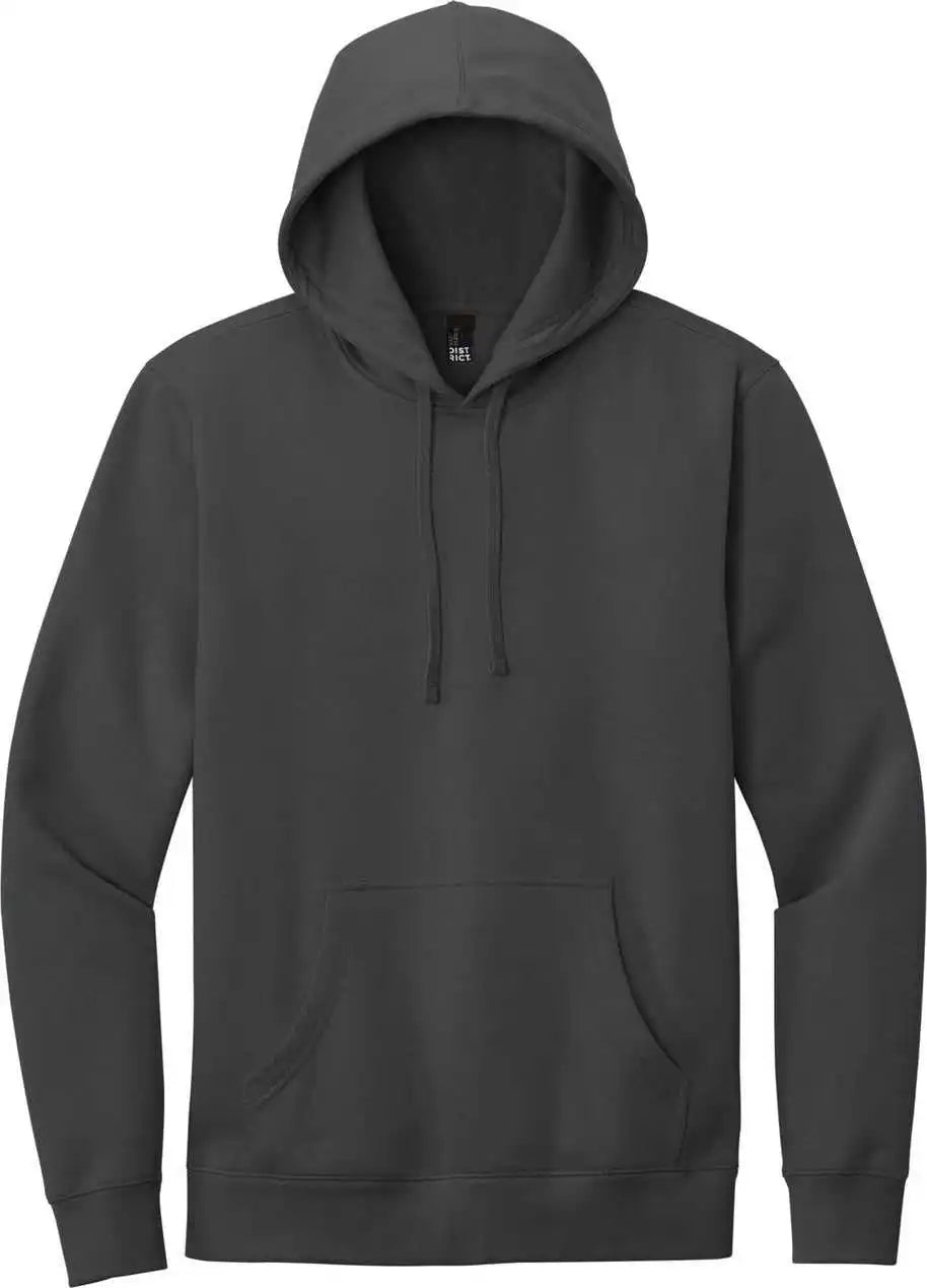 District Dt6100 Vit Fleece Hoodie - Charcoal