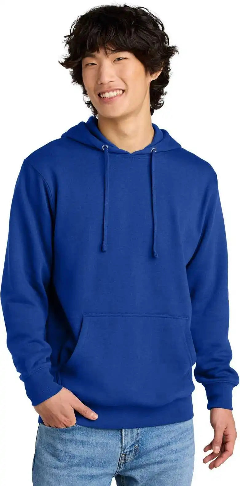 District Dt6100 Vit Fleece Hoodie - Deep Royal