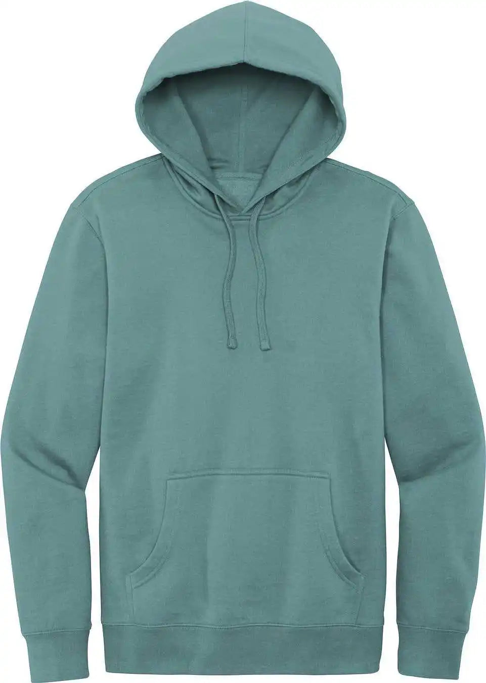 District Dt6100 Vit Fleece Hoodie Eucalyptus Blue