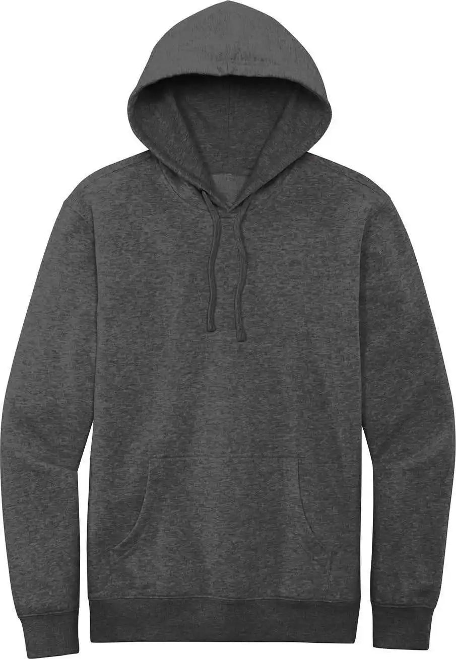 District Dt6100 Vit Fleece Hoodie - Heather Charcoal