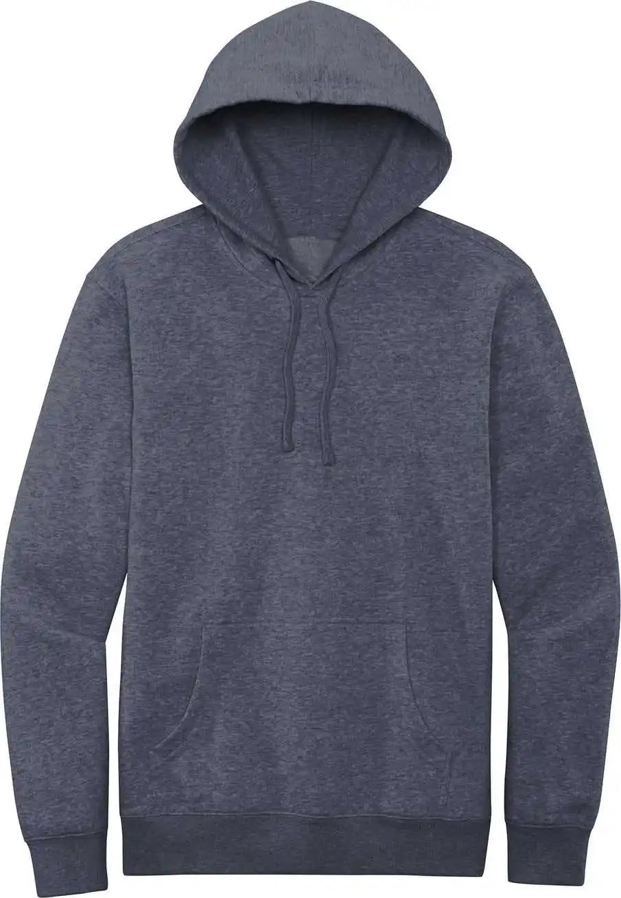 District Dt6100 Vit Fleece Hoodie - Heather Navy