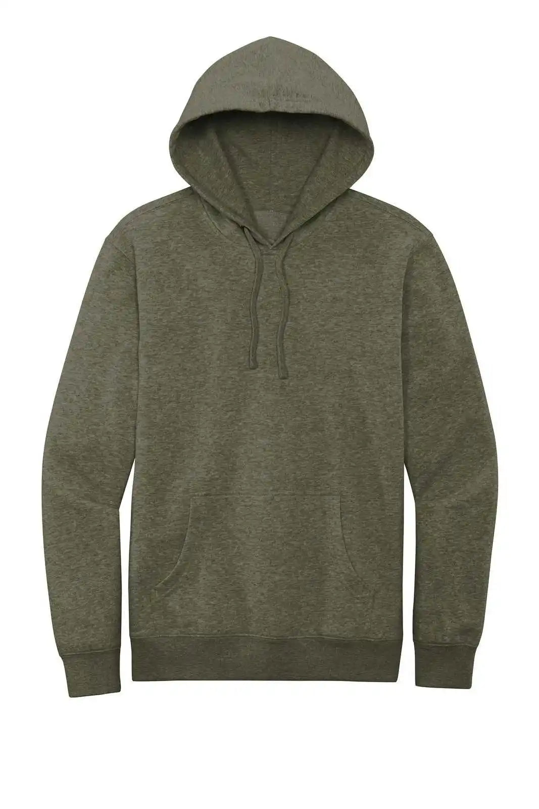 District Dt6100 Vit Fleece Hoodie - Heathered Olive
