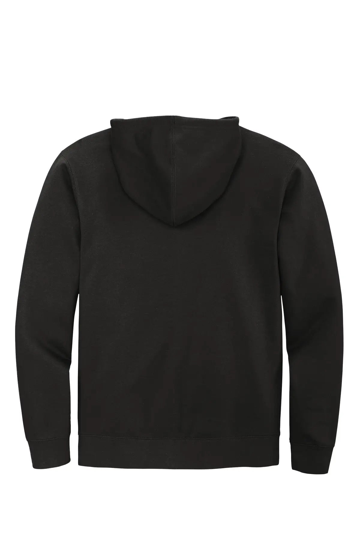 District Dt6102 V.i.t. Fleece Full-zip Hoodie - Black
