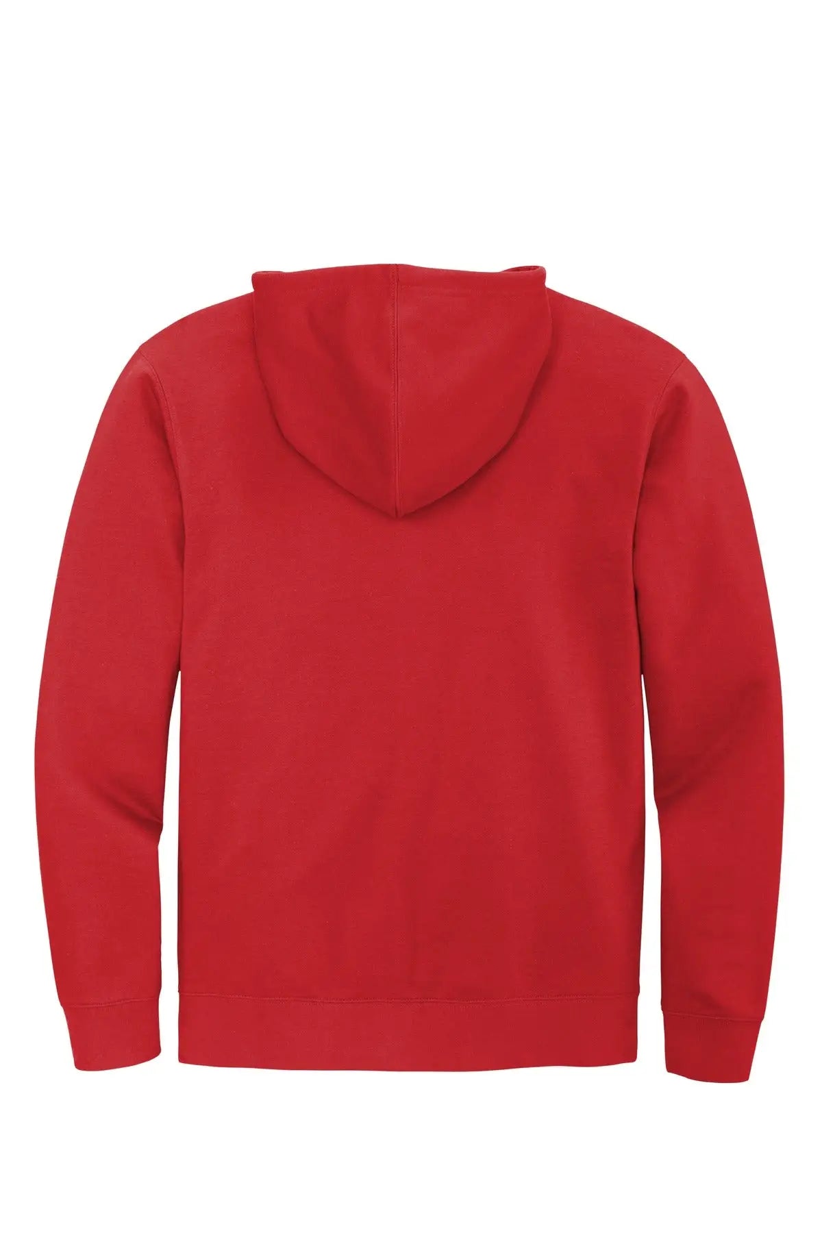 District Dt6102 V.i.t. Fleece Full-zip Hoodie - Classic Red