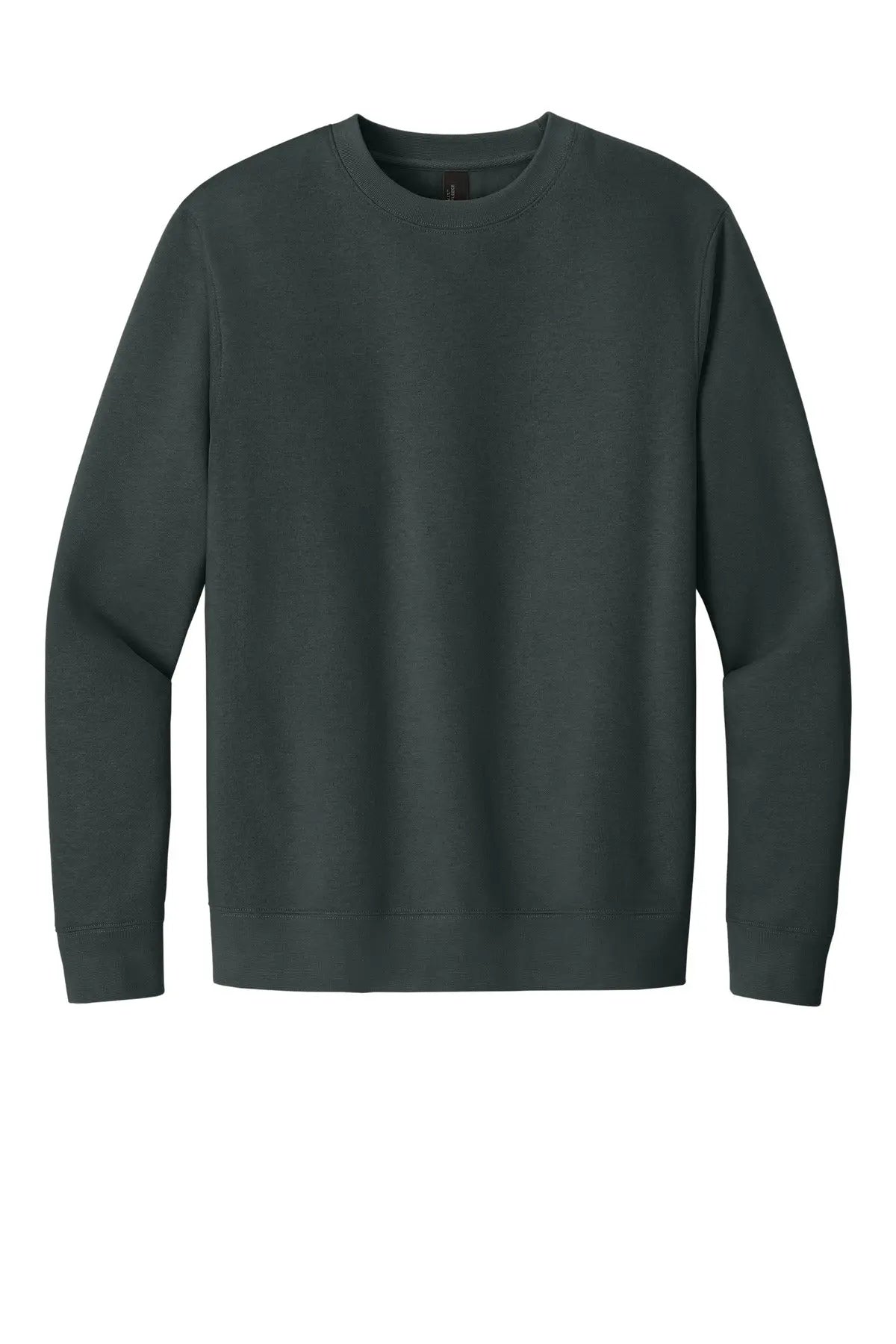 District Dt6104 V.i.t. Fleece Crew - Charcoal