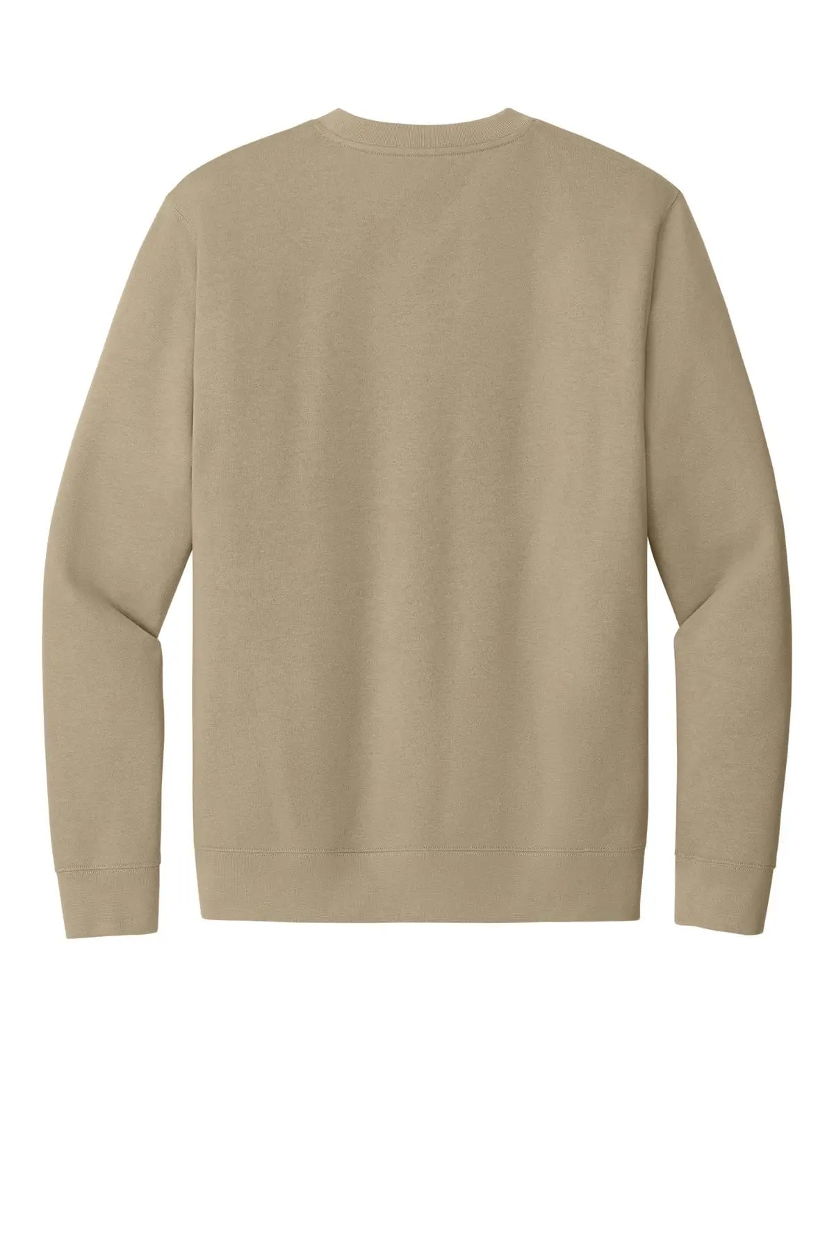 District Dt6104 V.i.t. Fleece Crew - Desert Tan