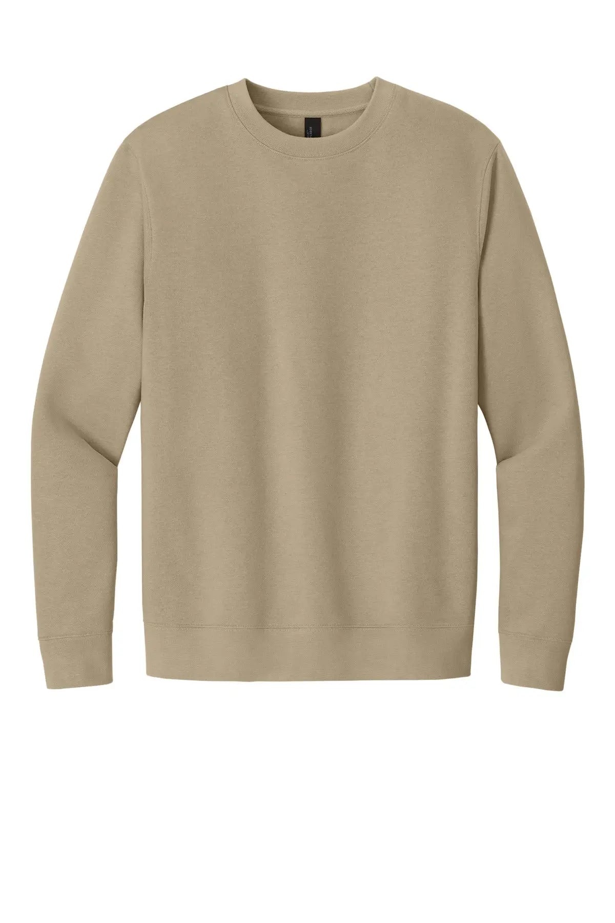 District Dt6104 V.i.t. Fleece Crew - Desert Tan