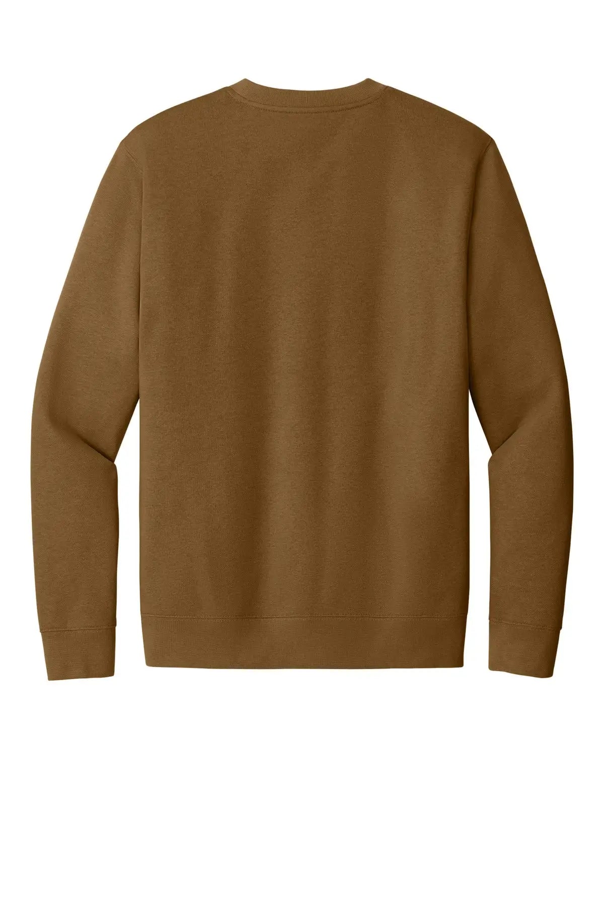 District Dt6104 V.i.t. Fleece Crew - Duck Brown