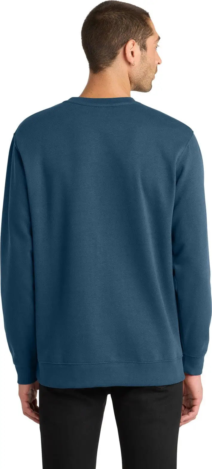 District Dt6104 V.i.t. Fleece Crew - Neptune Blue