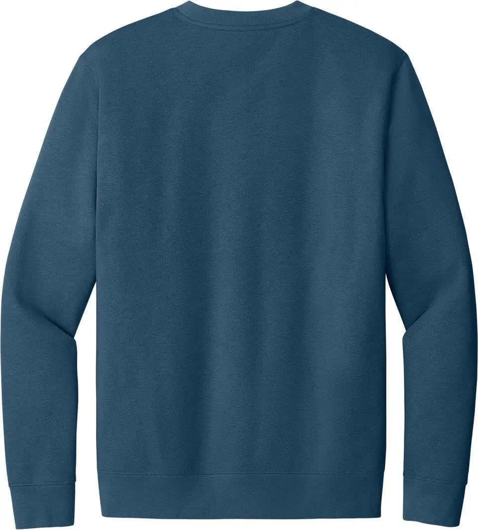 District Dt6104 V.i.t. Fleece Crew - Neptune Blue