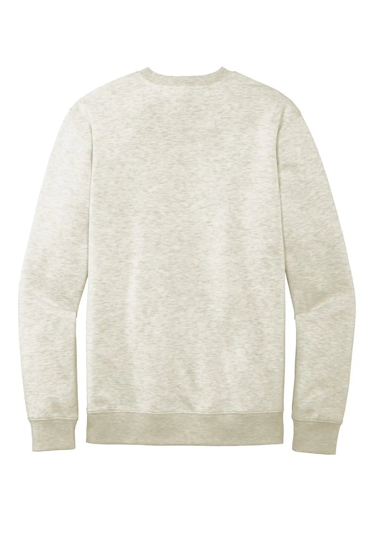 District Dt6104 V.i.t. Fleece Crew - Oatmeal Heather