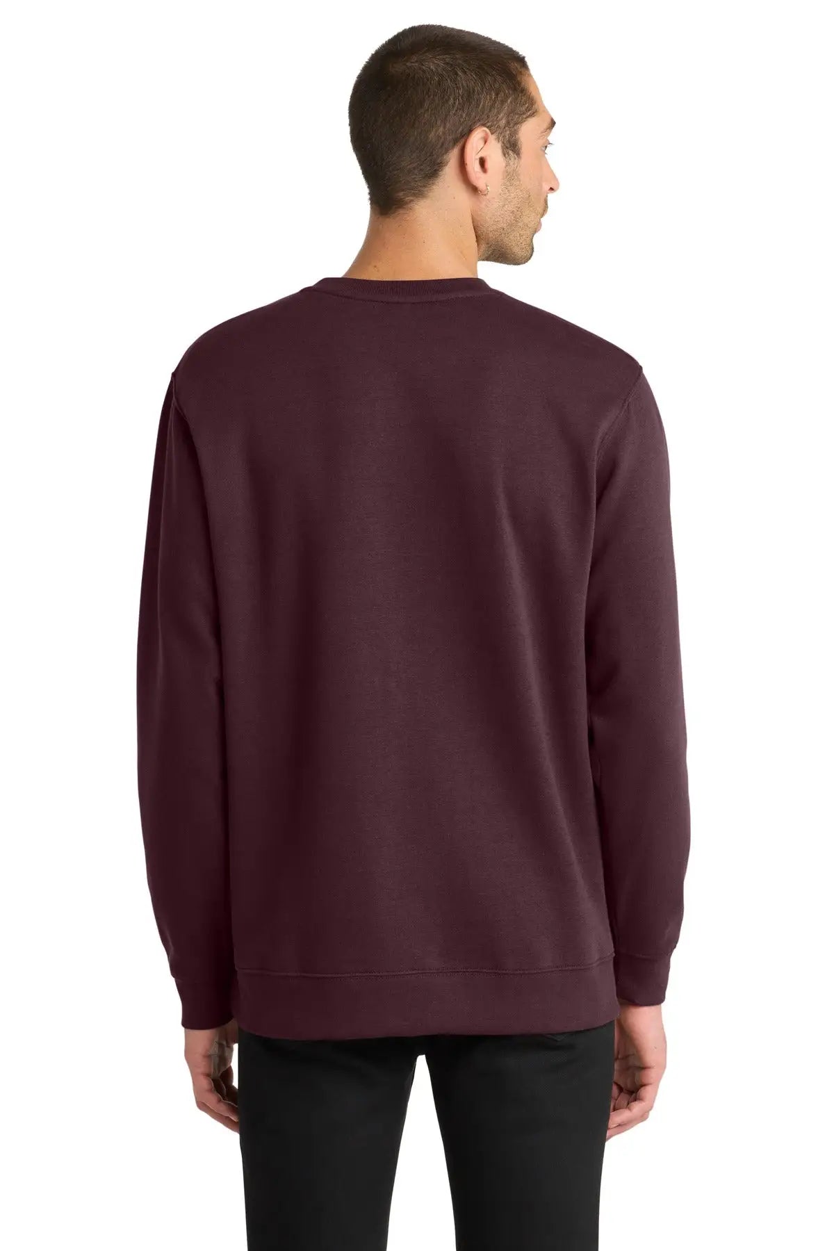 District Dt6104 V.i.t. Fleece Crew - Plum