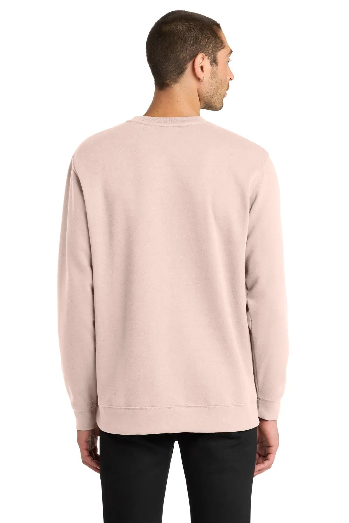 District Dt6104 V.i.t. Fleece Crew - Rosewater Pink