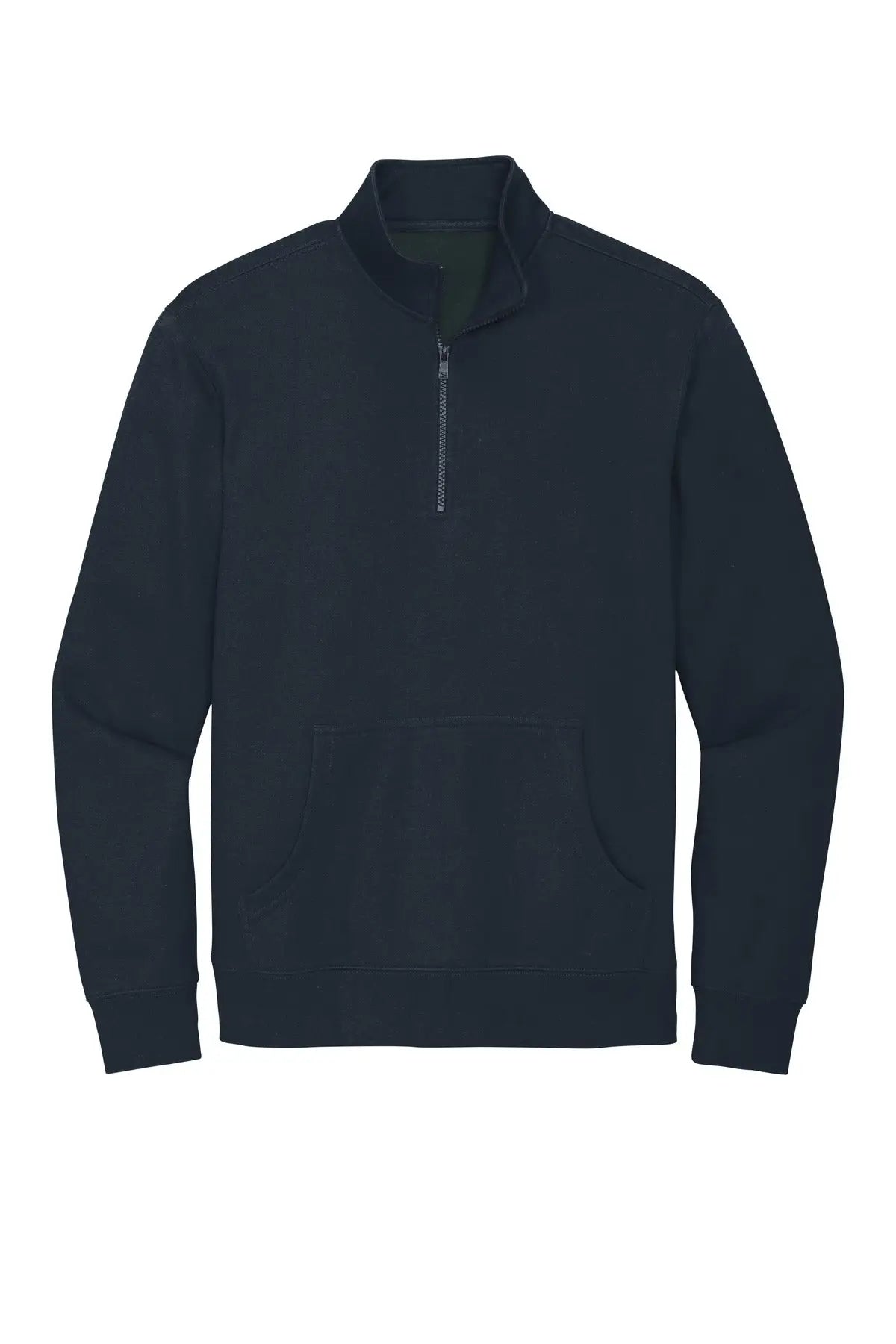 District Dt6106 V.i.t. Fleece 1/4-zip - New Navy