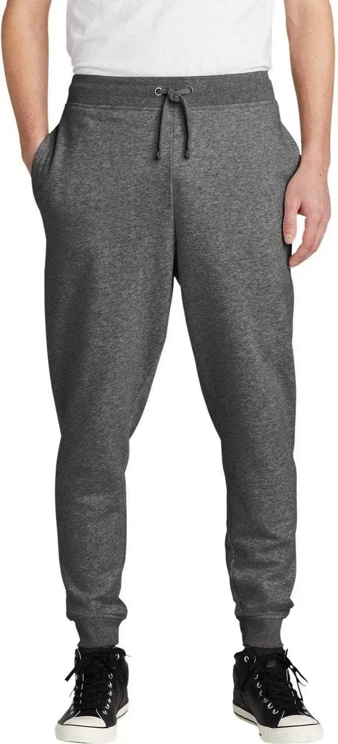 District Dt6107 V.i.t.fleece Jogger - Heathered Charcoal