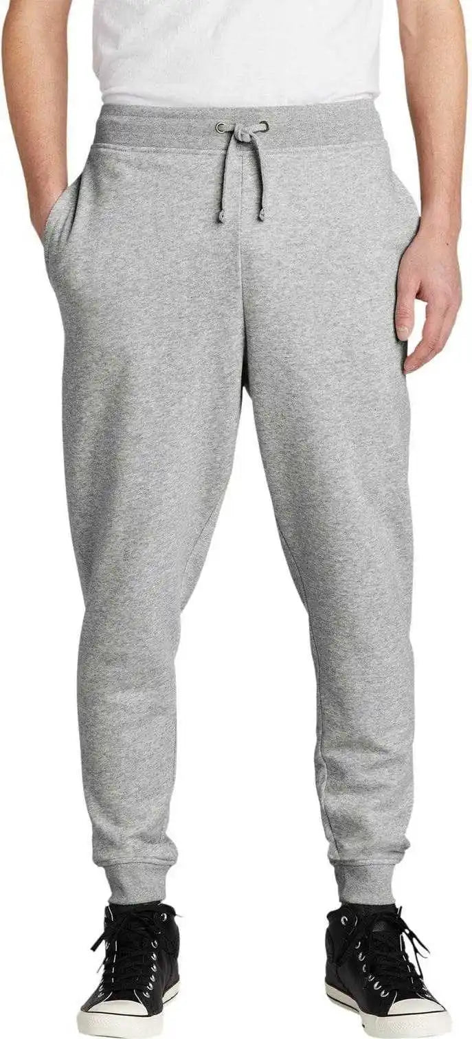 District Dt6107 V.i.t.fleece Jogger - Light Heather Gray