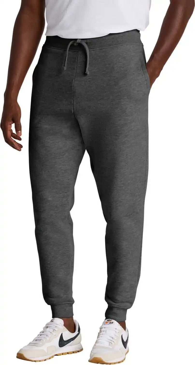 District Dt6107 Vit Fleece Jogger - Heathered Charcoal