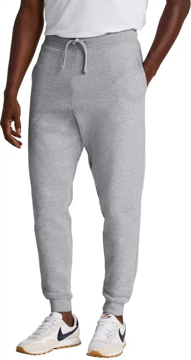 District Dt6107 Vit Fleece Jogger - Light Heather Grey