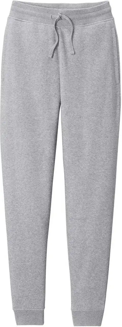 District Dt6107 Vit Fleece Jogger - Light Heather Grey