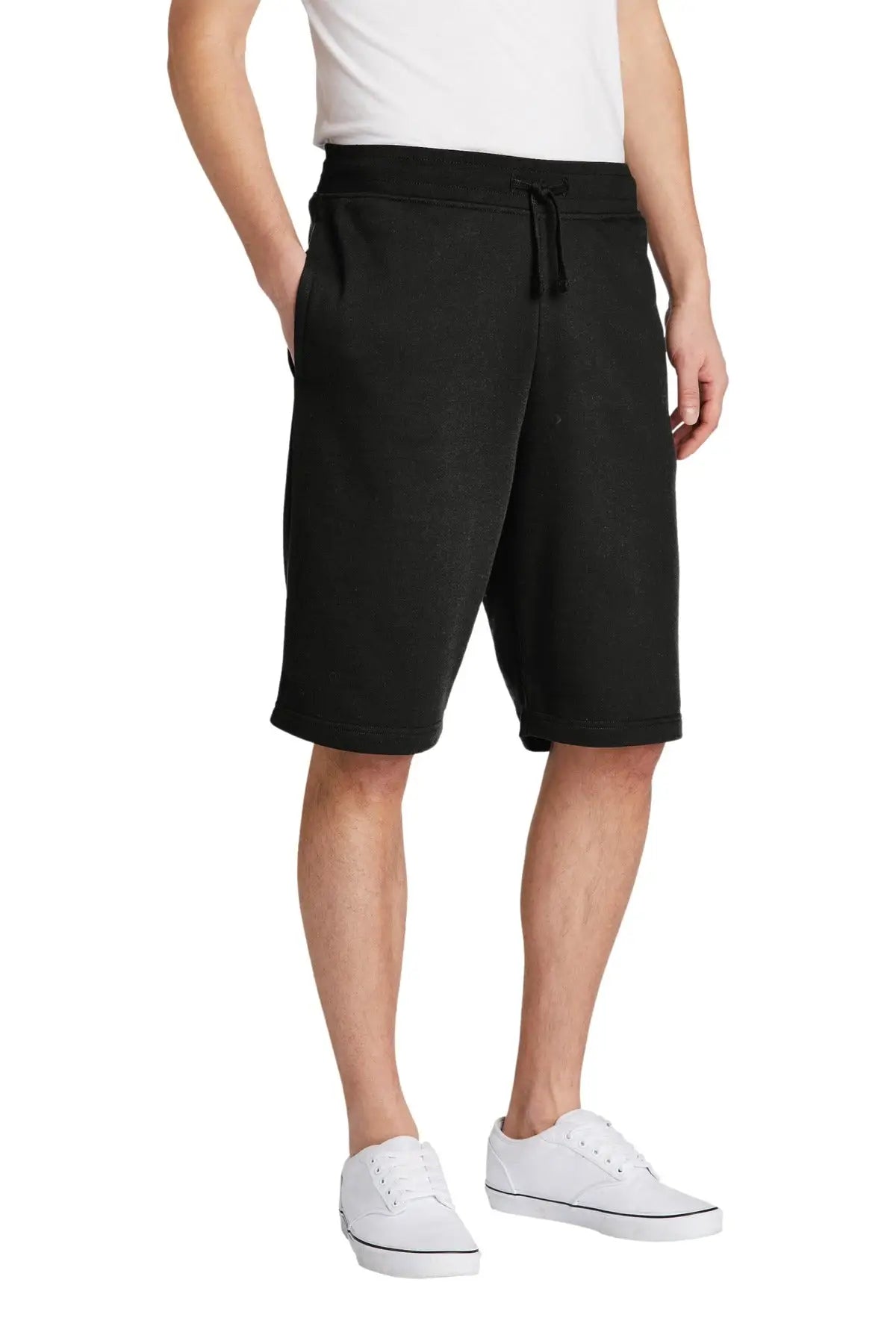 District Dt6108 V.i.t. Fleece Short - Black