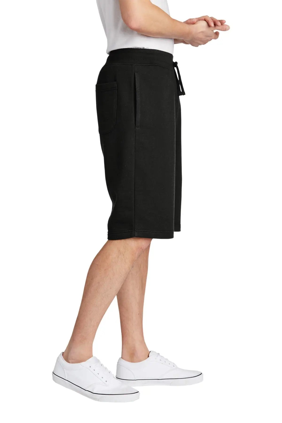 District Dt6108 V.i.t. Fleece Short - Black