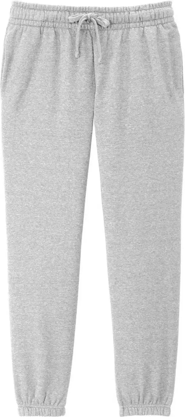 District Dt6110 Women’s Vit Fleece Sweatpant - Light Heather Grey - Gray / Ladies s