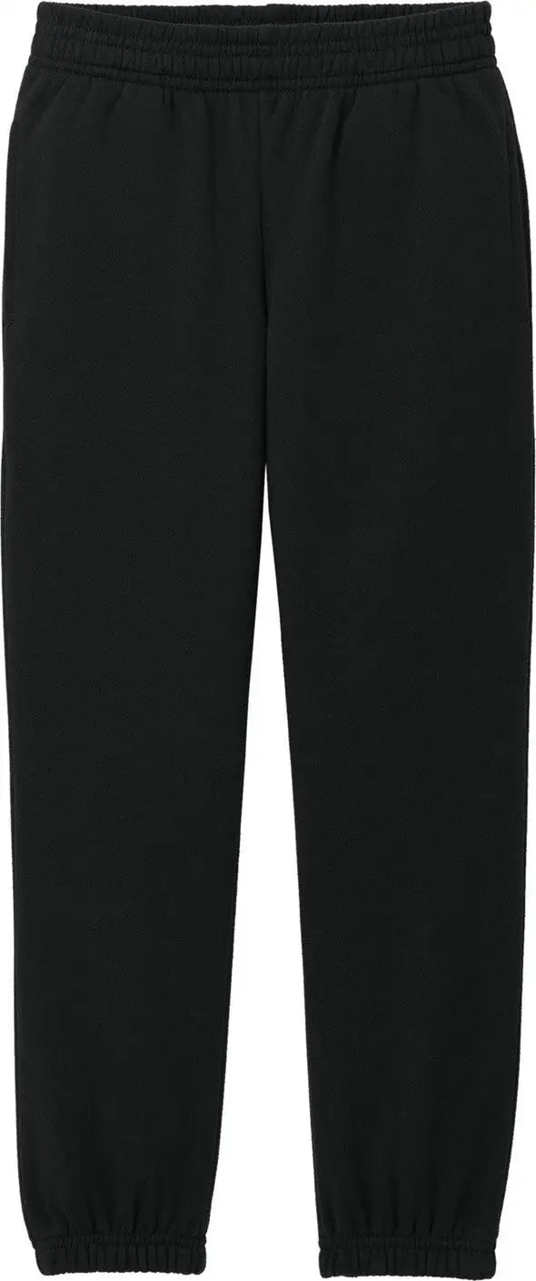 District Dt6112y Youth V.i.t. Fleece Sweatpant - Black
