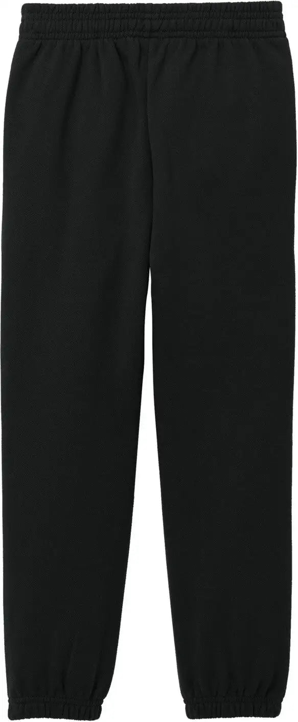 District Dt6112y Youth V.i.t. Fleece Sweatpant - Black