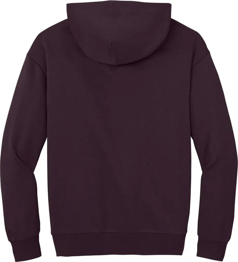 District Dt6150 V.i.t. Heavyweight Fleece Hoodie - Bordeaux