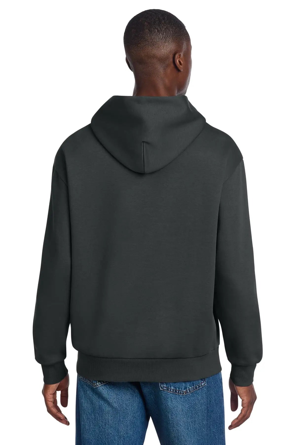 District Dt6150 V.i.t. Heavyweight Fleece Hoodie - Charcoal