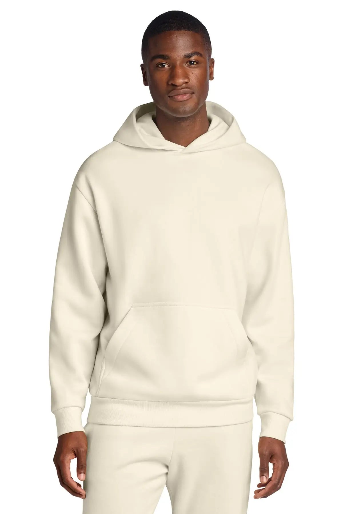 District Dt6150 V.i.t. Heavyweight Fleece Hoodie - Griege - Adult Xs