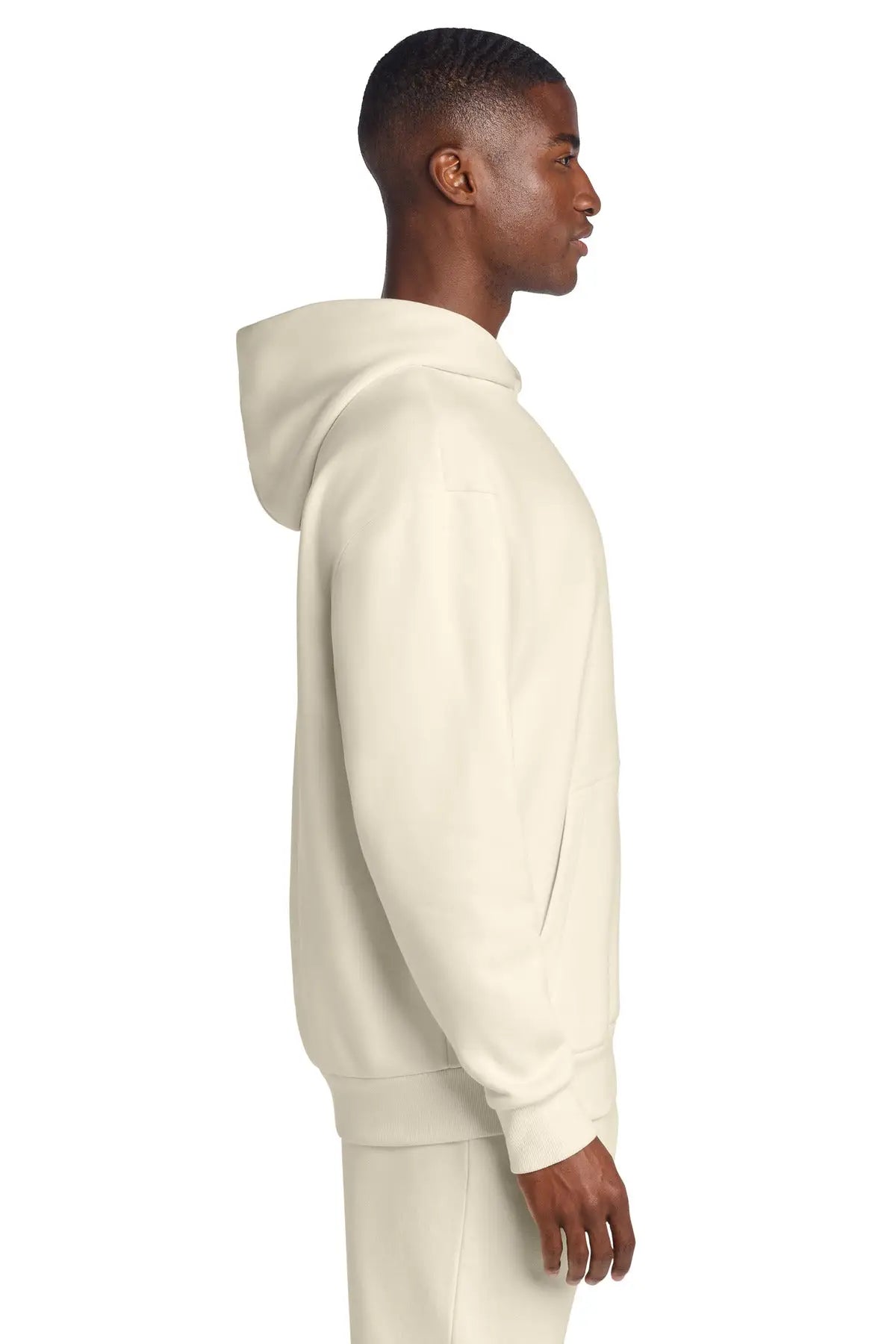 District Dt6150 V.i.t. Heavyweight Fleece Hoodie - Griege