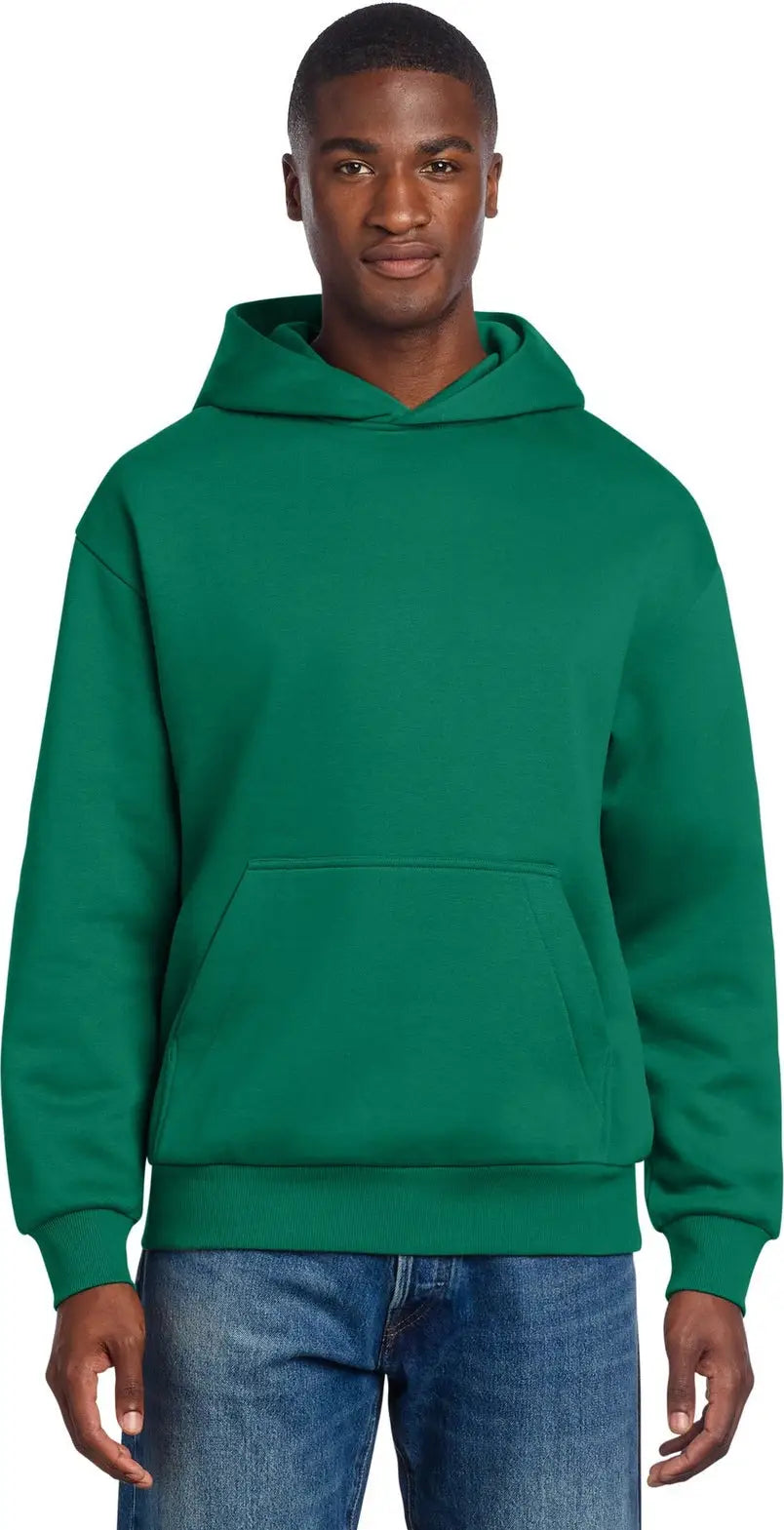District Dt6150 V.i.t. Heavyweight Fleece Hoodie - Jewel Green