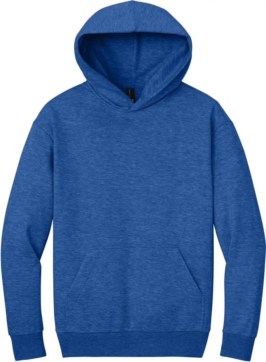 District Dt6150 V.i.t. Heavyweight Fleece Hoodie - Royal Frost
