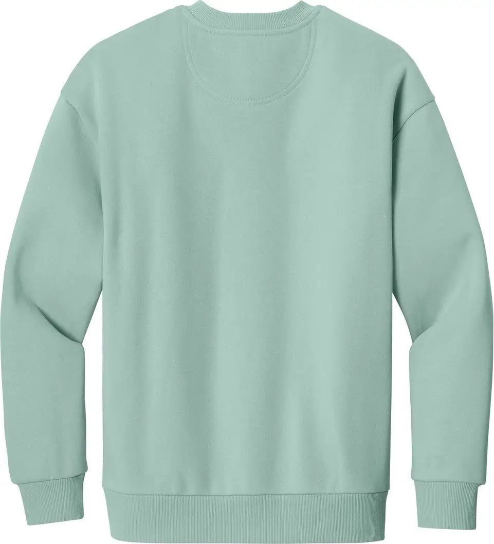 District Dt6154 V.i.t. Heavyweight Fleece Crew - Dusty Sage
