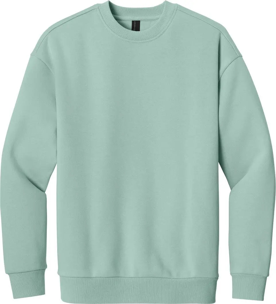 District Dt6154 V.i.t. Heavyweight Fleece Crew - Dusty Sage