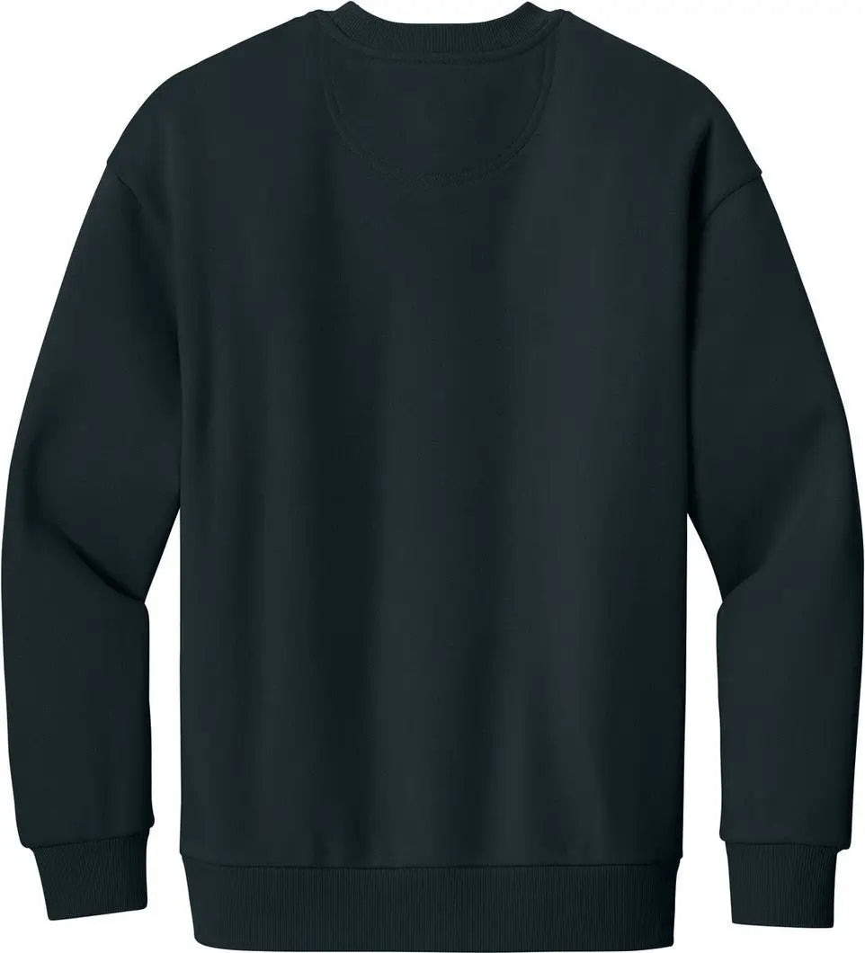 District Dt6154 V.i.t. Heavyweight Fleece Crew - Navy Blue - Adult Xs