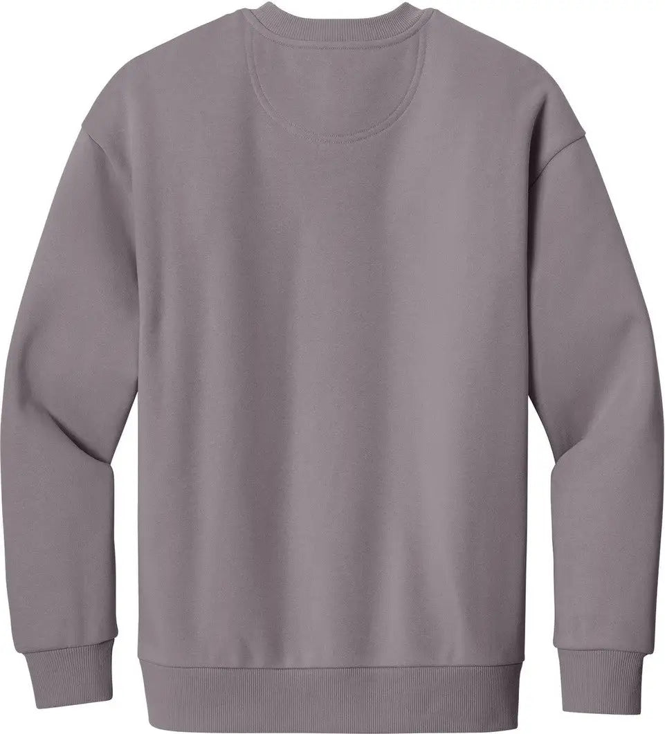 District Dt6154 V.i.t. Heavyweight Fleece Crew - Smoky Amethyst - Adult Xs