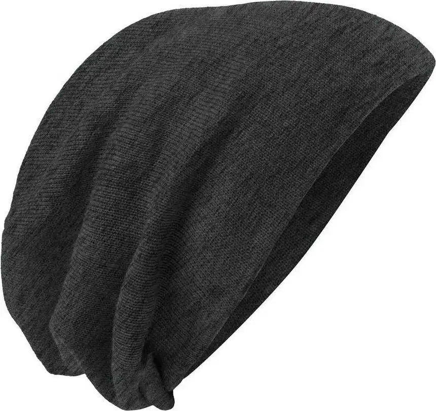 District Dt618 Slouch Beanie - Charcoal Heather