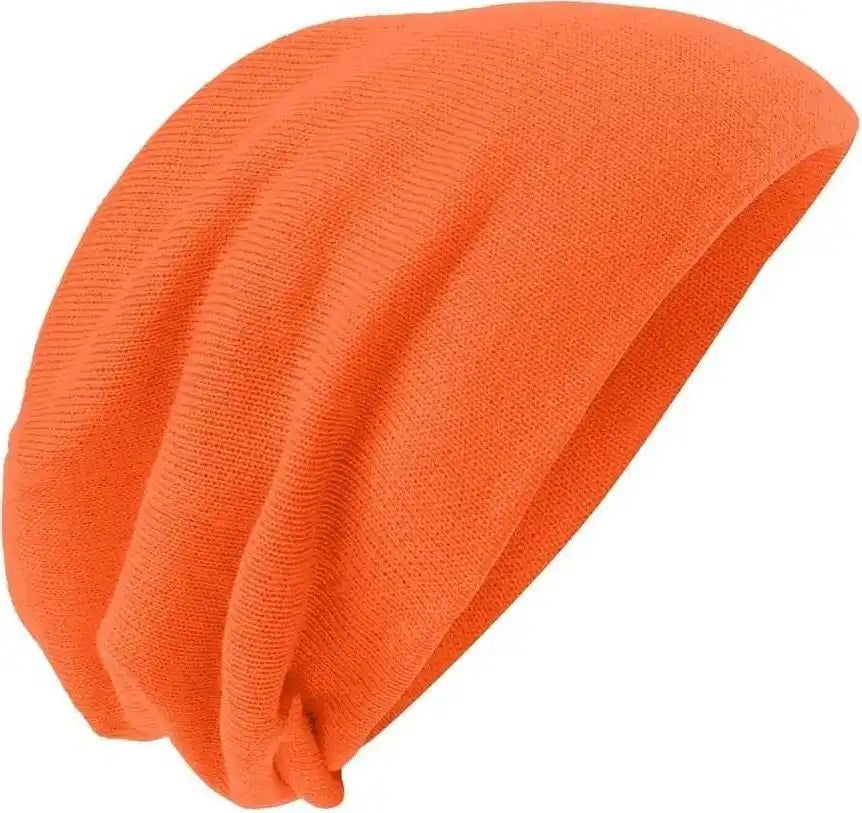 District Dt618 Slouch Beanie - Neon Orange - one Size Fits Most